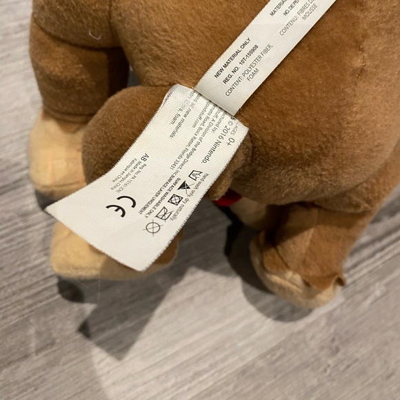 Nintendo Super Mario Brothers DONKEY KONG 9" Stuffed Animal Plush Toy 2016 - Picture 3 of 3